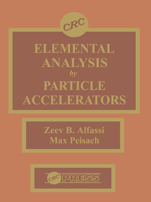 cover image of Elemental Analysis by Particle Accelerators